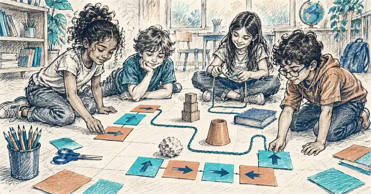Pensamento computacional sem computador: como começar com o que a escola já tem