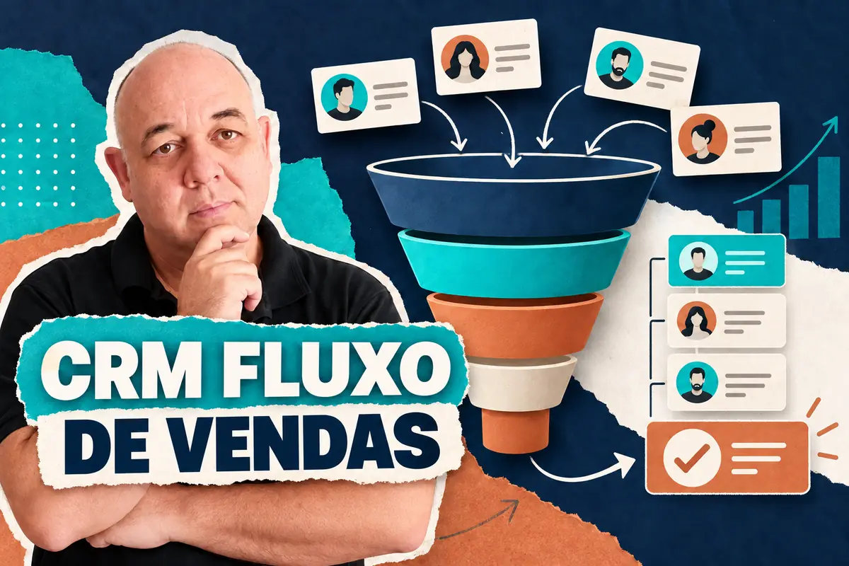 CRM Fluxo de Vendas — organize contatos, oportunidades e relacionamento