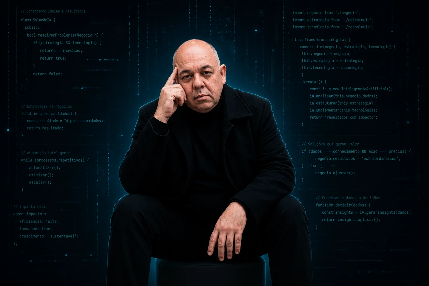 Prof. Paulo Ellias, especialista em IA para Negócios e Presença Digital